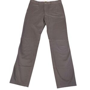 Perk Chinos 32 Slim Fit Stretch Feel Good Pants Preppy Neutral Brown Casual